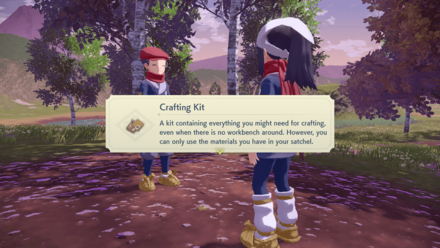 Pokemon Legends Arceus - How to Get Crafting Kit