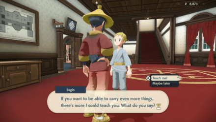 Pokemon Legends Arceus - Expanding Satchel Size from Bagin