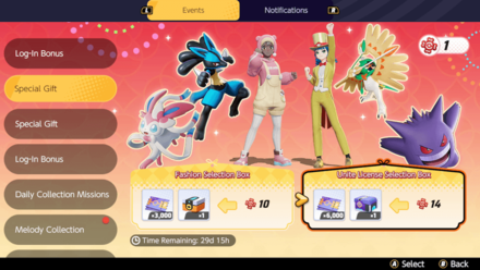 Pokemon UNITE - Special Gift Lunar New Year