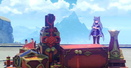 Genshin - Sky-Grazers, Land-Walkers - Talk to Keqing