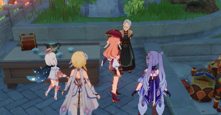 Genshin - Sky-Grazers, Land-Walkers - Talk to Madame Ping