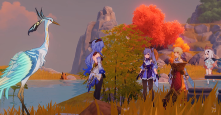 Genshin - Sky-Grazers, Land-Walkers - Talk to Cloud Retainer