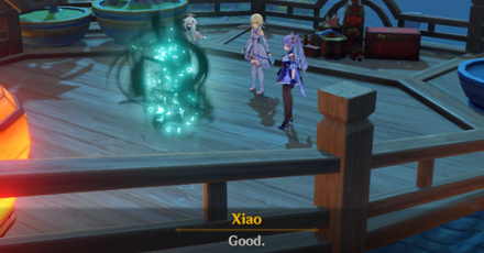 Genshin - Sky-Grazers, Land-Walkers - Find Xiao