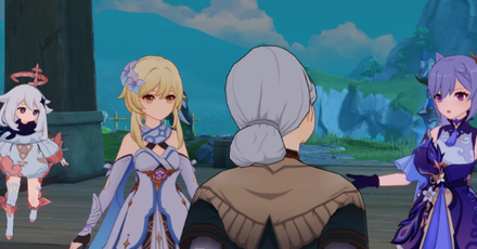Genshin - Sky-Grazers, Land-Walkers - Talk to Granny Ruoxin