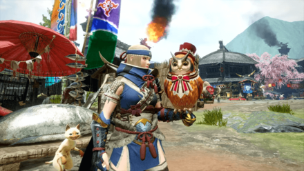 MH Rise - Pretty Present Cohoot Outfit