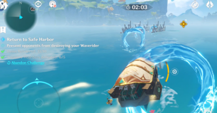 Genshin - Use the Water Rings