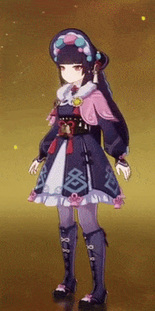 Genshin - Rotating Mistcloud Stage Outfit Showcase