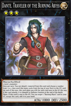 Dante, Traveler of the Burning Abyss