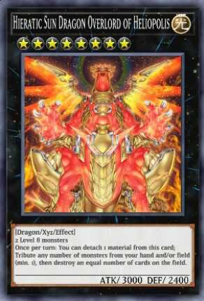 Hieratic Sun Dragon Overlord of Heliopolis