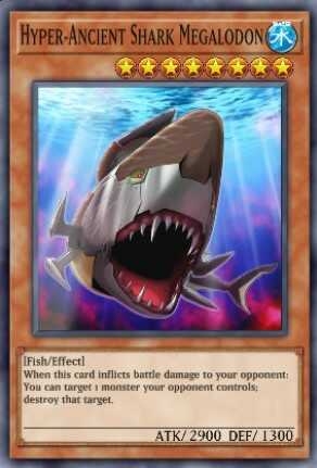Hyper-Ancient Shark Megalodon