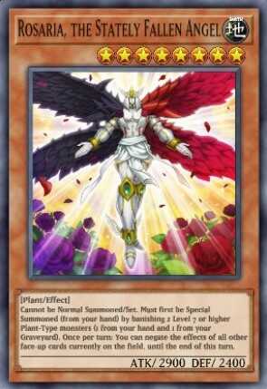 Rosaria, the Stately Fallen Angel