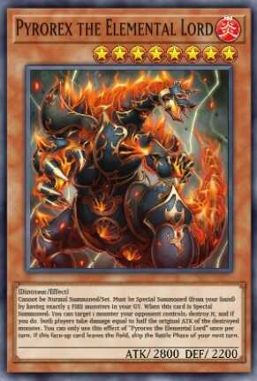 Pyrorex the Elemental Lord