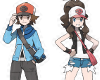 Pokemon - Hilbert and Hilda