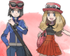 Pokemon - Calem and Serena