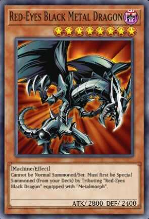 Red-Eyes Black Metal Dragon