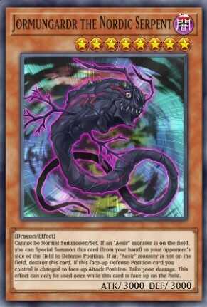 Jormungardr the Nordic Serpent