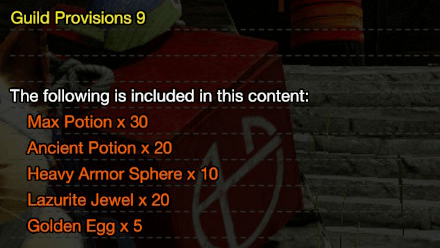 MH Rise - Guild Provisions 9
