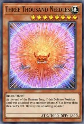 Three Thousand Needles