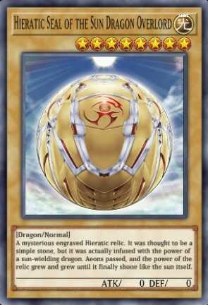 Hieratic Seal of the Sun Dragon Overlord