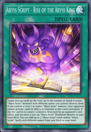 Abyss Script - Rise of the Abyss King