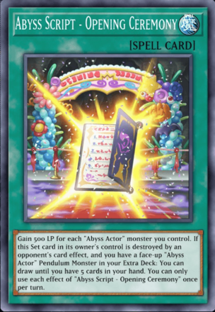 Abyss Script - Opening Ceremony