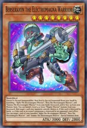 Berserkion the Electromagna Warrior