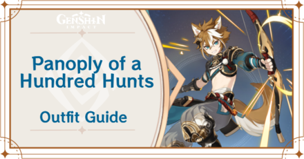 Genshin Impact - How to Get Panoply of a Hundred Hunts Outfit