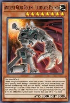 Ancient Gear Golem - Ultimate Pound
