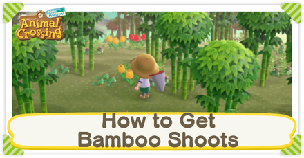 Animal Crossing: New Horizons (ACNH) - How to Get Bamboo Shoots Fast