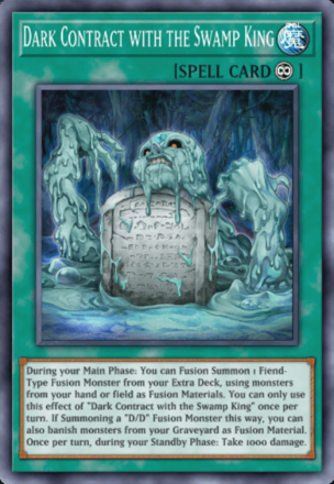 Dark Contract with the Swamp King