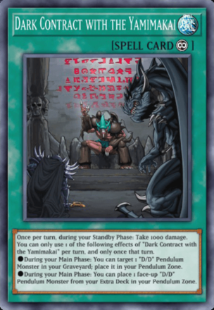 Dark Contract with the Yamimakai