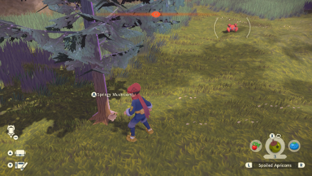 PLA Springy Mushroom Location