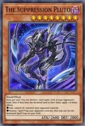 The Suppression Pluto