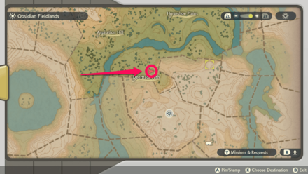 Trees that Bear Berries Map