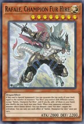 Rafale, Champion Fur Hire