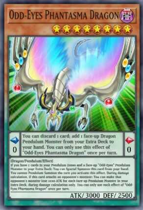 Odd-Eyes Phantasma Dragon