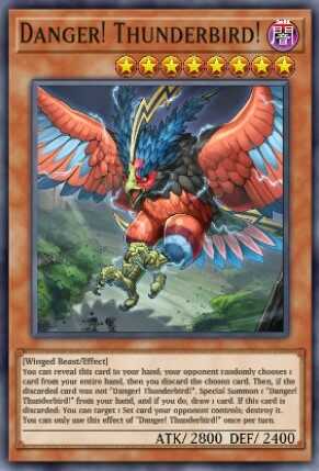 Danger! Thunderbird!