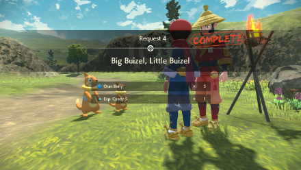 Pokemon Legends Arceus - Reward for Completing Requests