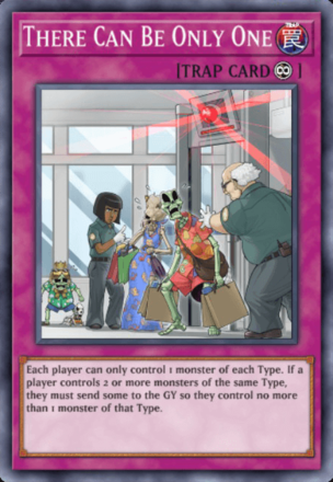 There Can Be Only One