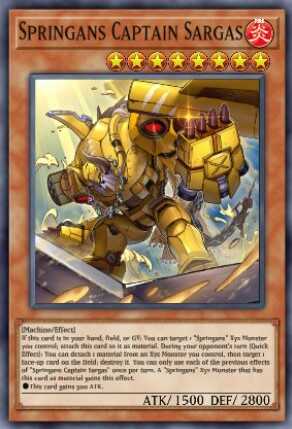 Springans Captain Sargas