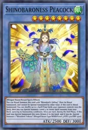 Shinobaroness Peacock