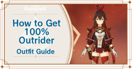 Genshin Impact - How to Get 100% Outrider Outfit