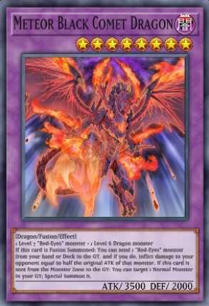 Meteor Black Comet Dragon