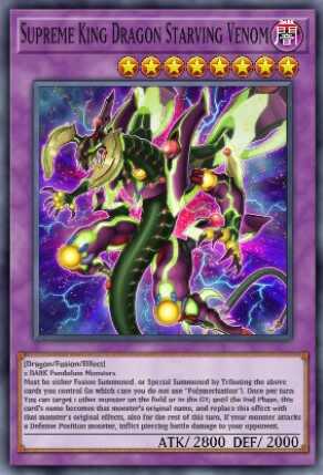 Supreme King Dragon Starving Venom