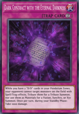 Dark Contract With The Eternal Darkness