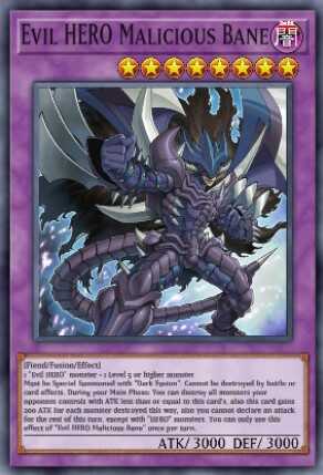 Evil HERO Malicious Bane