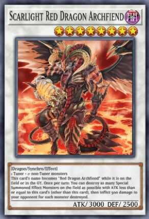 Scarlight Red Dragon Archfiend