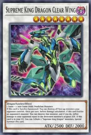 Supreme King Dragon Clear Wing