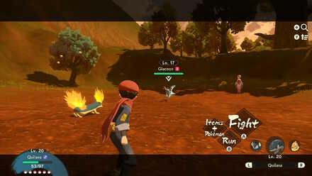 Pokemon Legends Arceus Irida battle