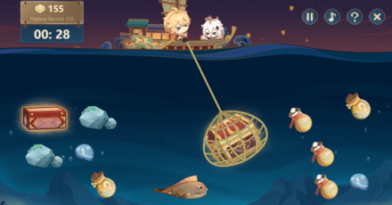 Genshin - Get Large Chests for more Shells